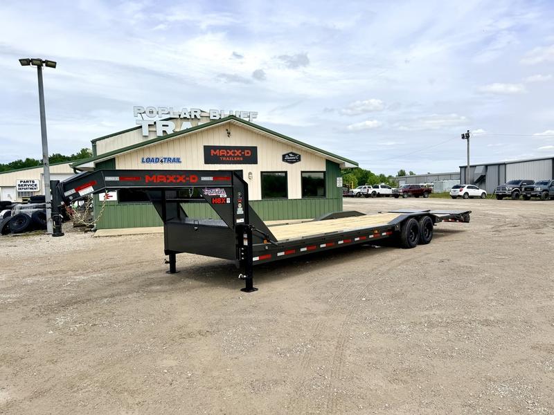 2027 New Maxx-D Gooseneck Car Hauler Trailer | 102" x 32' | 18k GVWR | MAXX Ramps | 4' Dovetail | H8B10232G