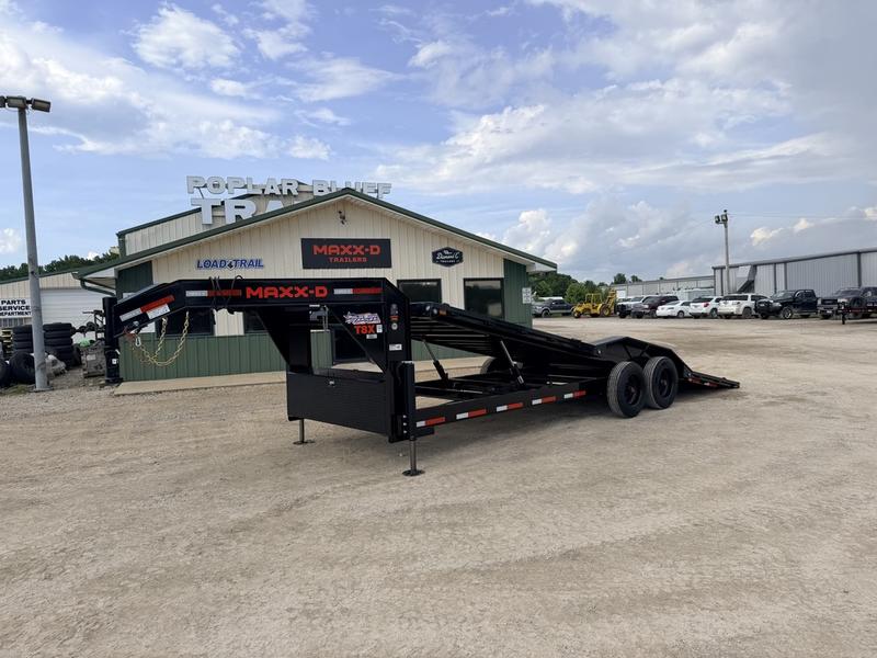 2027 New Maxx-D Gooseneck Tilt Trailer | 102" x 24' | 18000 lb GVWR | Power Tilt | Drive-Over Fenders | T8B10224G