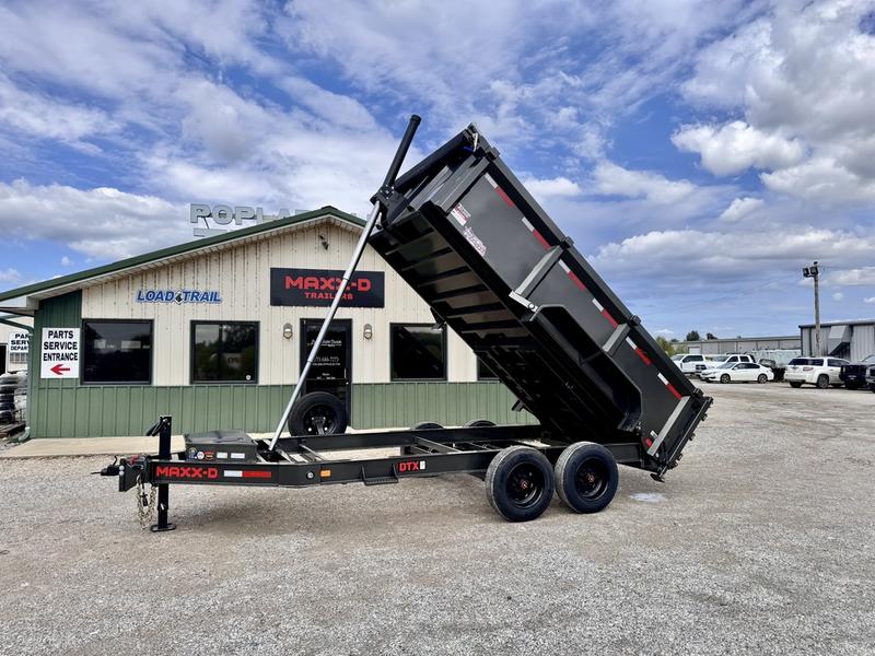 2026 New Maxx-D Dump Trailer | 14' X 83" | 17,500 LB GVWR | Telescopic Cylinder | 3' Sides | DTX8314