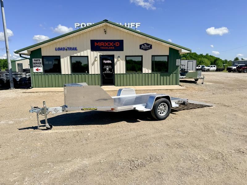 2027 New Aluma Utility Trailer | 63" X 137" | 2990 lb GVWR | Ramp | Rock Guard | Aluminum | Model TK1S-R-RTD