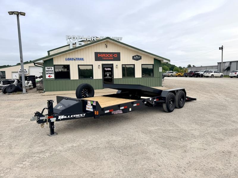 2026 New Hillcrest Tilt Trailer | 22' x 82" | 14k GVWR | Gravity Tilt | 16' Tilt + 6' Stationary | HTT