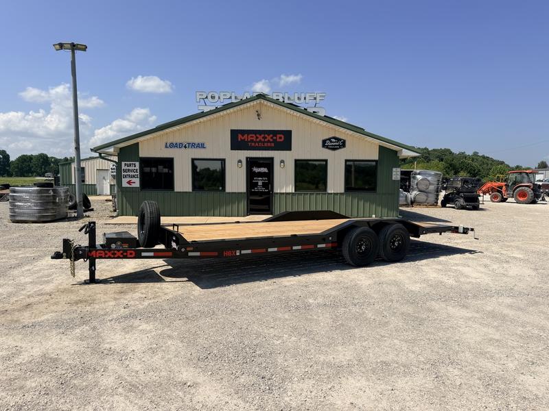 2027 New Maxx-D Equipment Trailer | 22' x 102" | 14k GVWR | 2' Dovetail | Slide-In Ramps | H6X10222