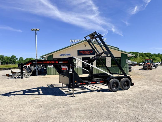 2026 New Maxx-D Gooseneck Trailer | 83" X 14' | 18k GVWR | Roll-Off Chassis | Wireless Control | ROX8314G