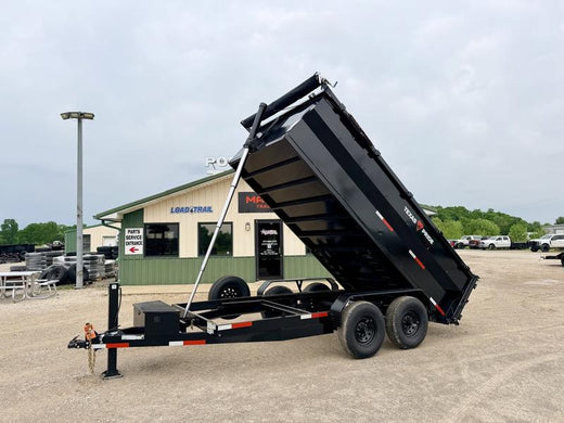 2026 New Texas Pride Dump Trailer | 7' x 14' x 3' | 16000 lb GVWR | Telescopic Hoist | Hydraulic Jack | Model DT