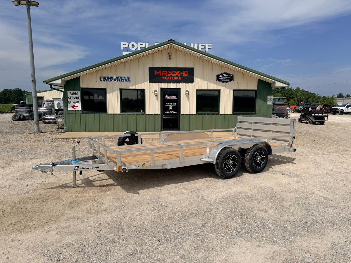 2027 New Load Trail Utility Trailer | 83" x 16' | 7000 lbs GVWR | Tandem Axle | Aluminum Frame | UA8316