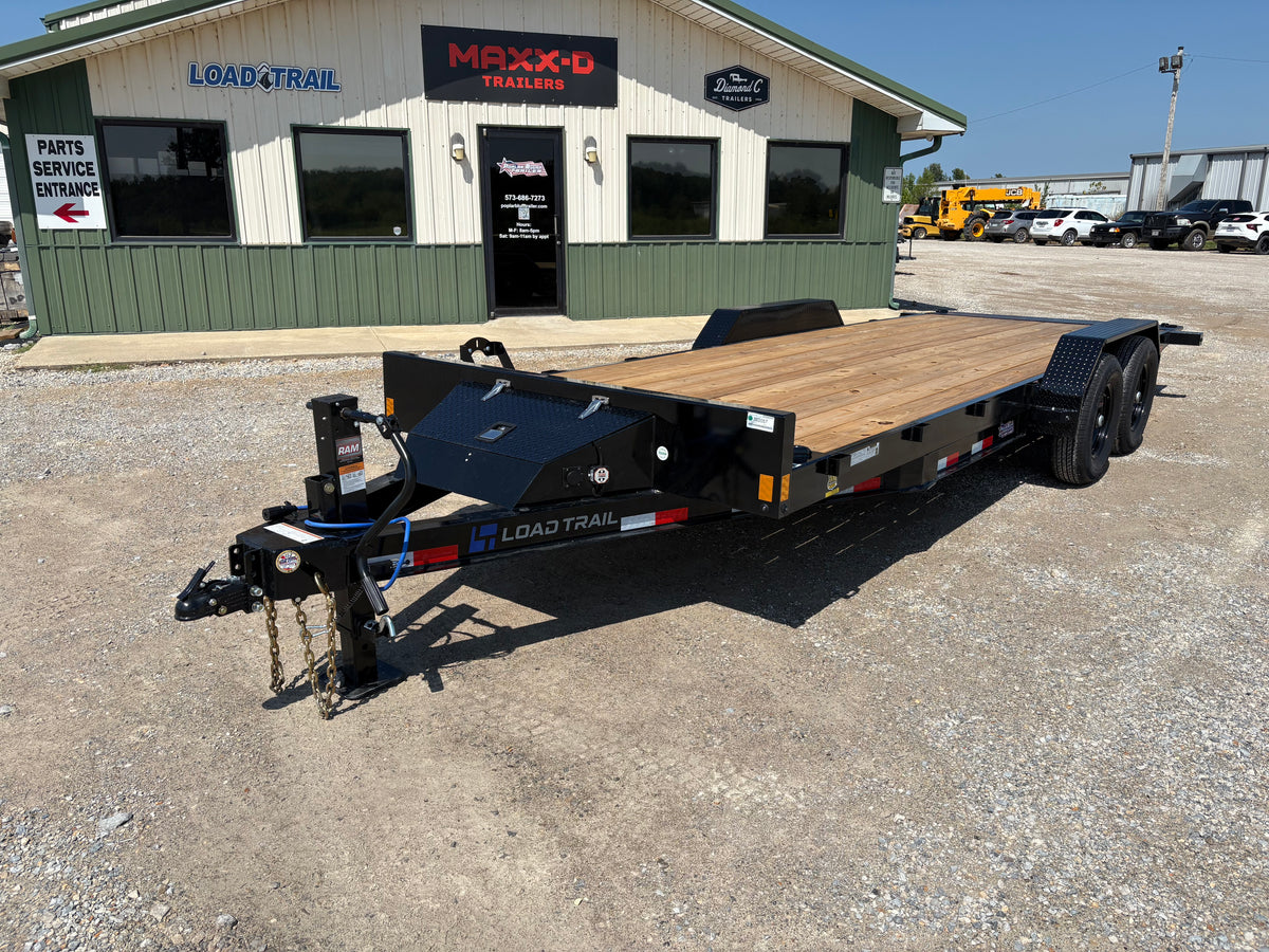 2027 New Load Trail Tilt Trailer | 83" x 22' | 14k GVWR | Rapid Loader Power Tilt | Sport Box | TM8322
