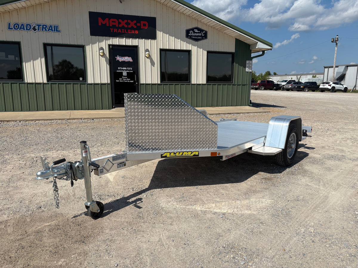 2027 New Aluma Utility Trailer | 51" x 138" | 2000 lb GVWR | Aluminum Floor | Rock Guard | MC10S-R