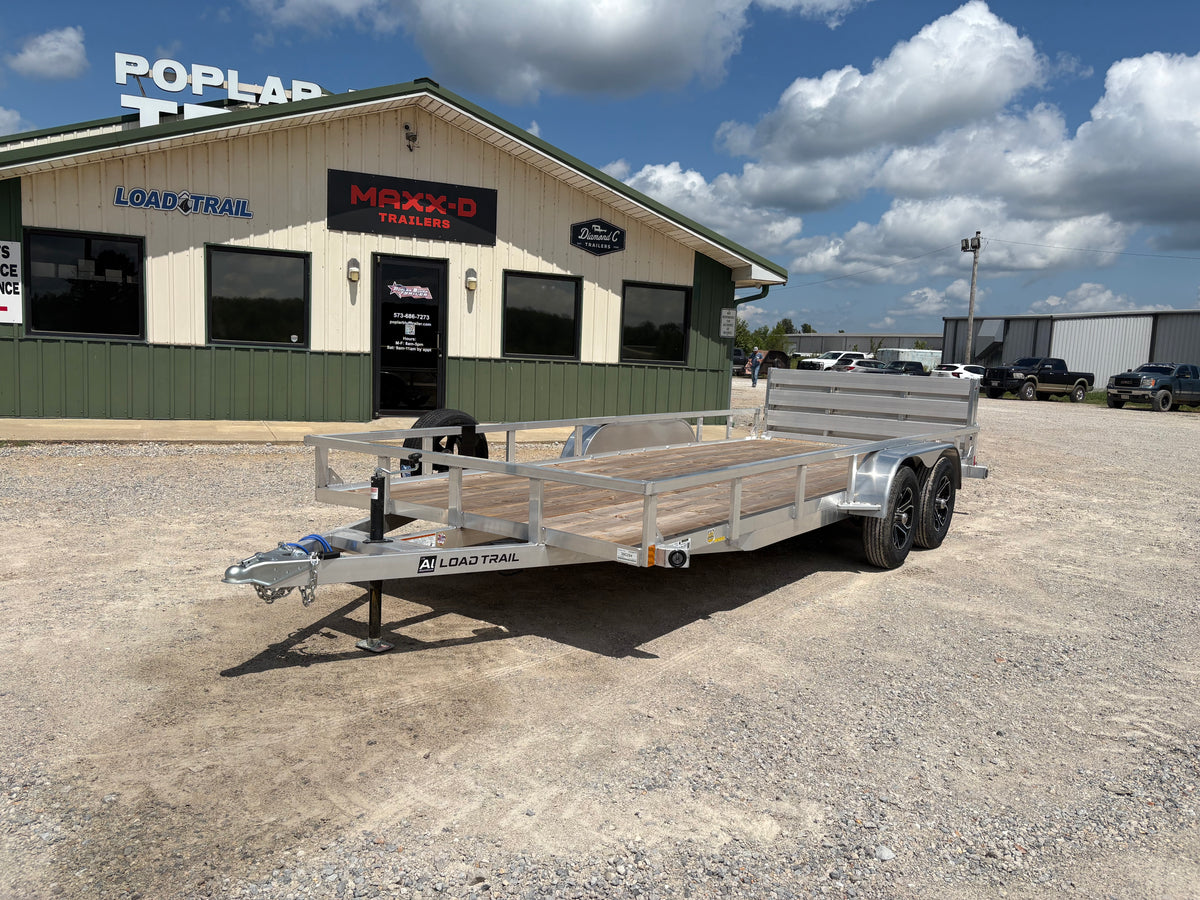 2027 New Load Trail Utility Trailer | 83" x 18' | 7000 lbs GVWR | Tandem Axle | Aluminum Frame | UA8318