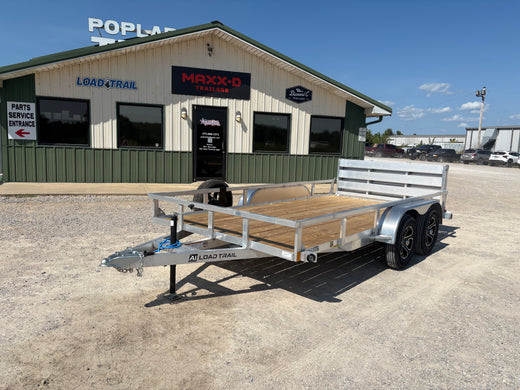 2027 New Load Trail Utility Trailer | 83" x 14' | 7000 lb GVWR | Tandem Axle | Aluminum Frame | UA8314