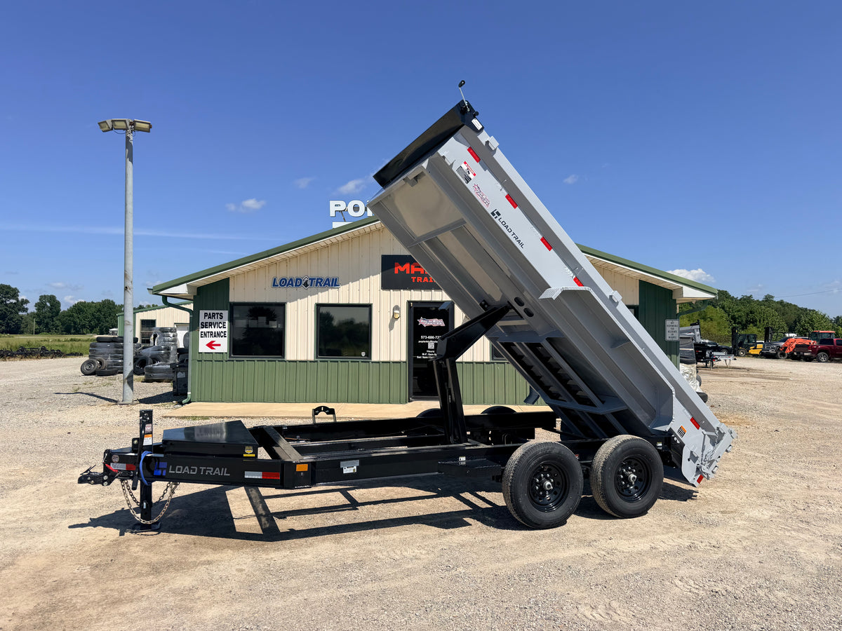 2026 New Load Trail Dump Trailer | 7' x 14' | 14000 lbs GVWR | 18" Sides | Scissor Hoist | DE8314