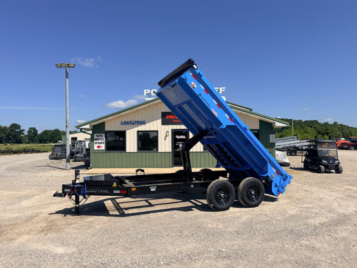 2027 New Load Trail Dump Trailer | 7' x 14' | 14000 lbs GVWR | Tandem Axle | 18" Sides | DE8314