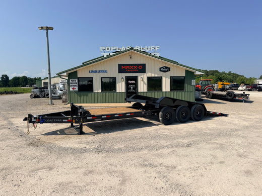 2027 New Load Trail Tilt Trailer | 83" x 24' | 21000 lb GVWR | Triple Axle | 16' Gravity Tilt + 8' Stationary | TH8324