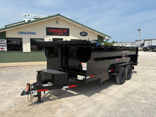 2026 New Texas Pride Dump Trailer | 7' x 16' x 3' | 16000 lbs GVWR | Telescopic Lift | Spread Gate | Model DT