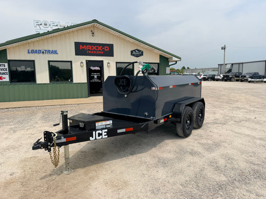 2027 New JCE Trailers Fuel Tank Trailer | 198" X 61" | 14k GVWR | 990 Gallon Tank | 12V GPI Pump | Model 990 Gallon Fuel Tank Trailer With Pump