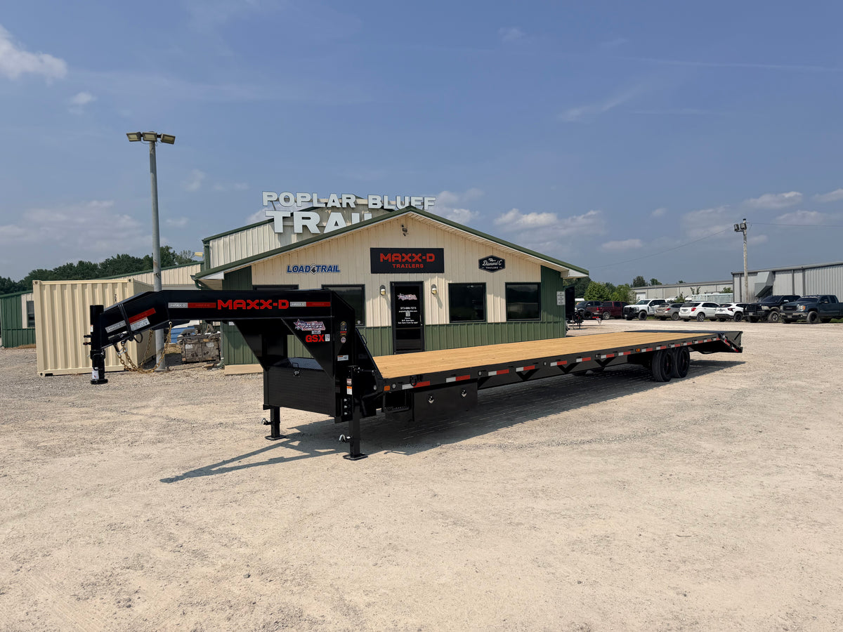 2027 New MAXX-D Gooseneck Trailer | 40' x 102" | 14,000 GVWR | MAXX Ramps | Non-CDL Hot Shot | GSX10240
