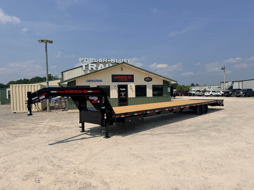 2027 New MAXX-D Gooseneck Trailer | 40' x 102" | 14,000 lb GVWR | Hot Shot | MAXX Ramps | 8k Axles | GSX10240