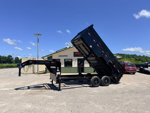 2026 Used Load Trail Gooseneck Dump Trailer | 83" x 16' | 14000 lb GVWR | 4' High Sides | Model DG8316