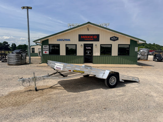 2027 New Aluma Utility Trailer | 78" x 14' | 2990# GVWR | Tilt Bed | Aluminum | 7814TILT-S