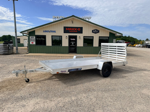2027 New Aluma Utility Trailer | 78" x 14' | 2990 lb GVWR | Straight Tailgate | Aluminum Frame | Model 7814ESA-S-TG