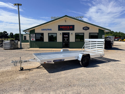2027 New Aluma Utility Trailer | 78" x 14' | 2990 lb GVWR | Straight Tailgate | Aluminum | Model 7814ESA-S-TG
