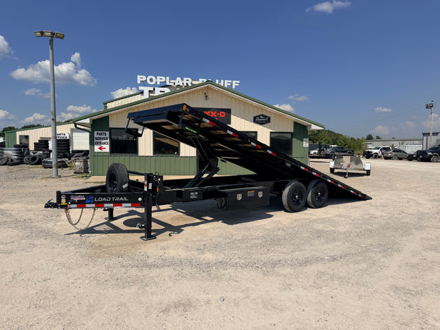 2027 New Load Trail Tilt Trailer | 102" X 24' | 14k GVWR | Wireless Remote | Full Power Tilt | PE0224