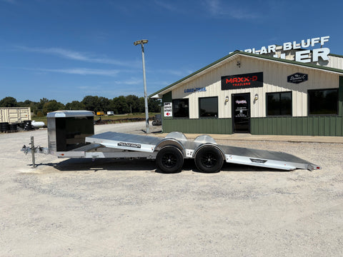 2026 New Aluma Tilt Car Hauler Trailer | 82" x 20' | 9990 lbs GVWR | Aluminum Floor | Tandem Axle | 8220H-XL-TILT-TA-EL-RTD-CB