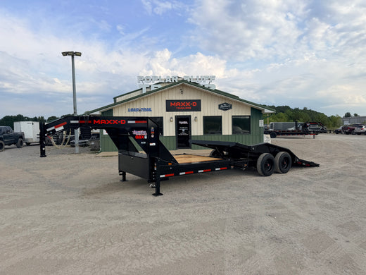 2027 New MAXX-D Gooseneck Tilt Trailer | 102" x 24' | 18k GVWR | 16' Gravity Tilt + 8' Stationary | Drive-Over Fenders | G8X10224G
