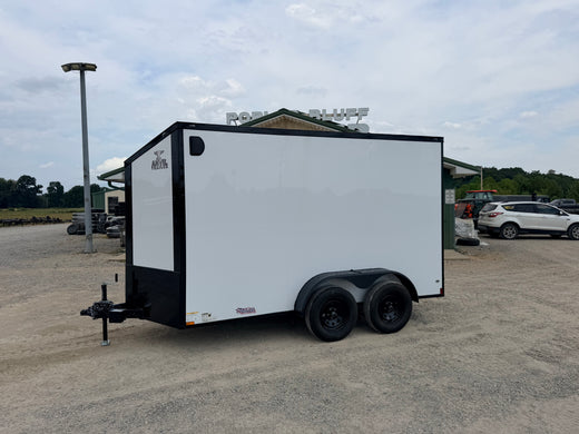 2027 New Anvil Cargo Trailer | 6' X 12' | 7000 lb GVWR | Ramp Door | 7' Interior | Tandem Axle | V-Nose | Model N/A