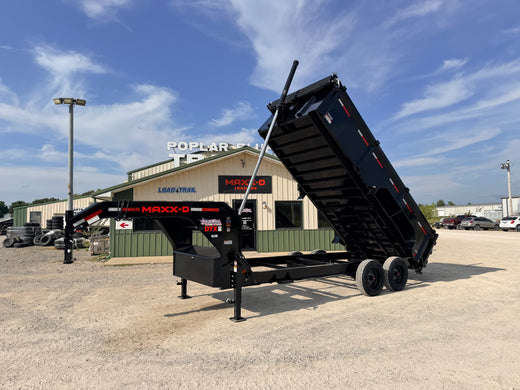 2027 New MAXX-D Dump Trailer | 83" X 16' | 18k GVWR | Telescopic Cylinder | 3' Sides | DTB8316G