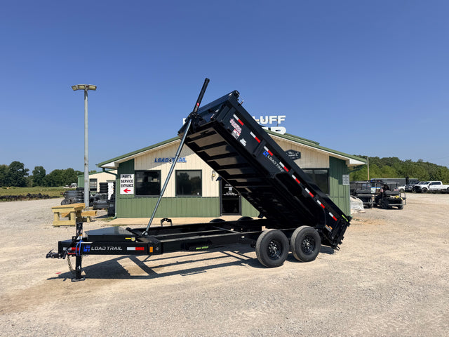 2027 New Load Trail Dump Trailer | 83" x 14' | 14000 GVWR | Telescopic Cylinder | 24" Sides | DL8314