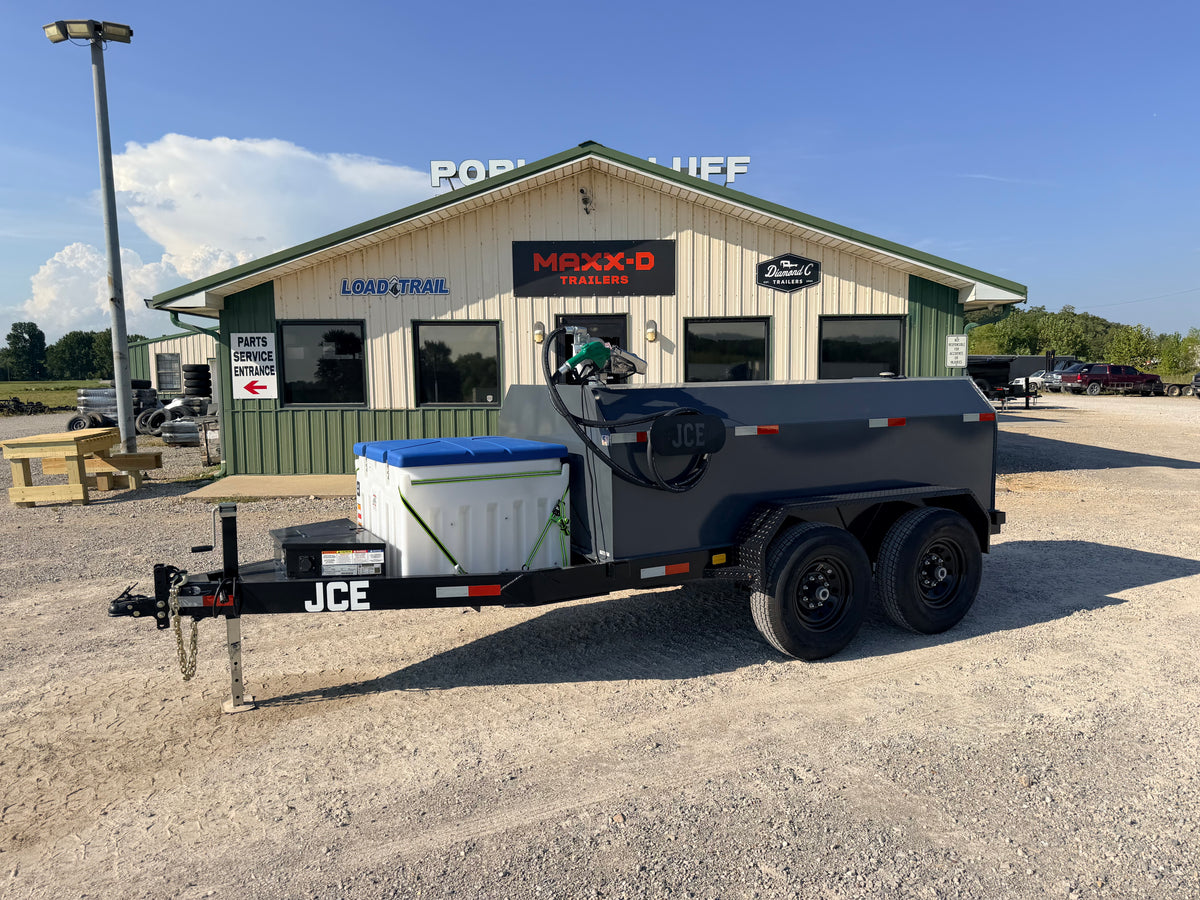 2027 New JCE Trailers Fuel Tank Trailer | 17' x 6.8' | 14k GVWR | 990 Gallon Tank | 80 Gallon DEF Tank