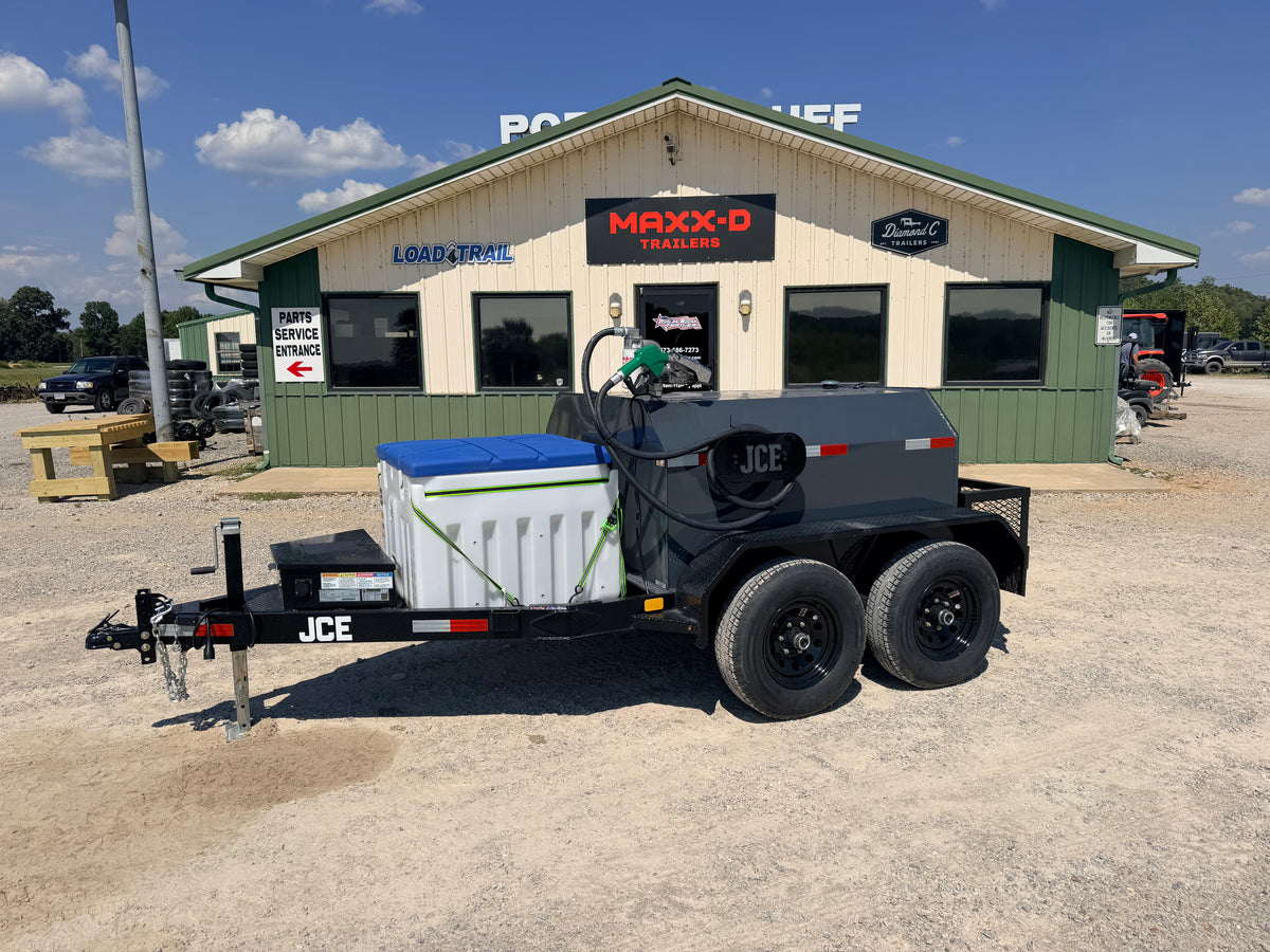 2027 New JCE Trailers Fuel Tank Trailer | 17' x 6.8' | 14k GVWR | 500 Gallon Tank | 80 Gallon DEF Tank | Model N/A