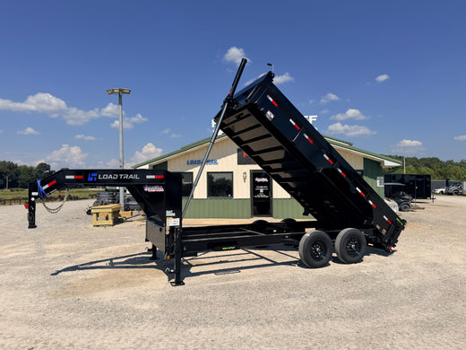 2027 New Load Trail Gooseneck Dump Trailer | 83" X 16' | 14000 GVWR | Telescopic Cylinder | 24" Sides | DG8316