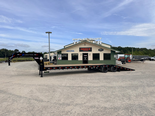 2027 New Load Trail Gooseneck Trailer | 102" x 36' | 25,900 lb GVWR | 12' Hydraulic Dovetail | Dual 12k Axles | GL0236