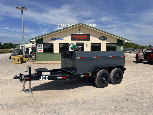 2027 New JCE Trailers Fuel Tank Trailer | 17' X 6.8' | 14k GVWR | 990 Gallon Tank | Pump Included