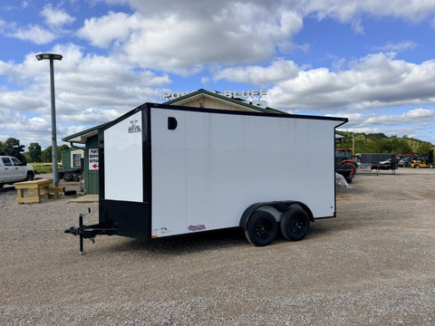2027 New Anvil Cargo Trailer | 7' x 14' | 7000 lbs GVWR | Rear Ramp Door | V Nose | 7' Interior Height