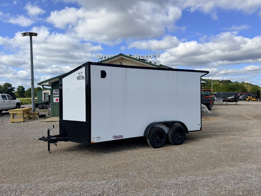 2027 New Anvil Cargo Trailer | 7' x 14' | 7000 lbs GVWR | Rear Ramp Door | V Nose | 7' Interior Height