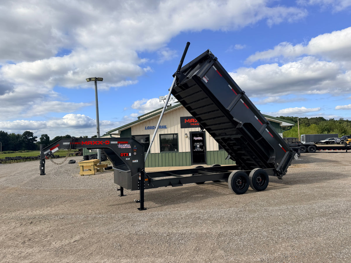 2027 New MAXX-D Dump Trailer | 83" X 16' | 18000 lb GVWR | Telescopic Cylinder | 3' Sides | DTB8316G