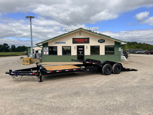 2027 New Load Trail Tilt Trailer | 83" x 24' | 14,000 GVWR | Gravity Tilt | 16' Tilt + 8' Stationary | TH8324