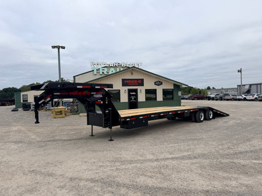 2027 New MAXX-D Gooseneck Trailer | 36' x 102" | 25990 lb GVWR | Hydraulic Dovetail | 16K Disc Brakes | YDX10232