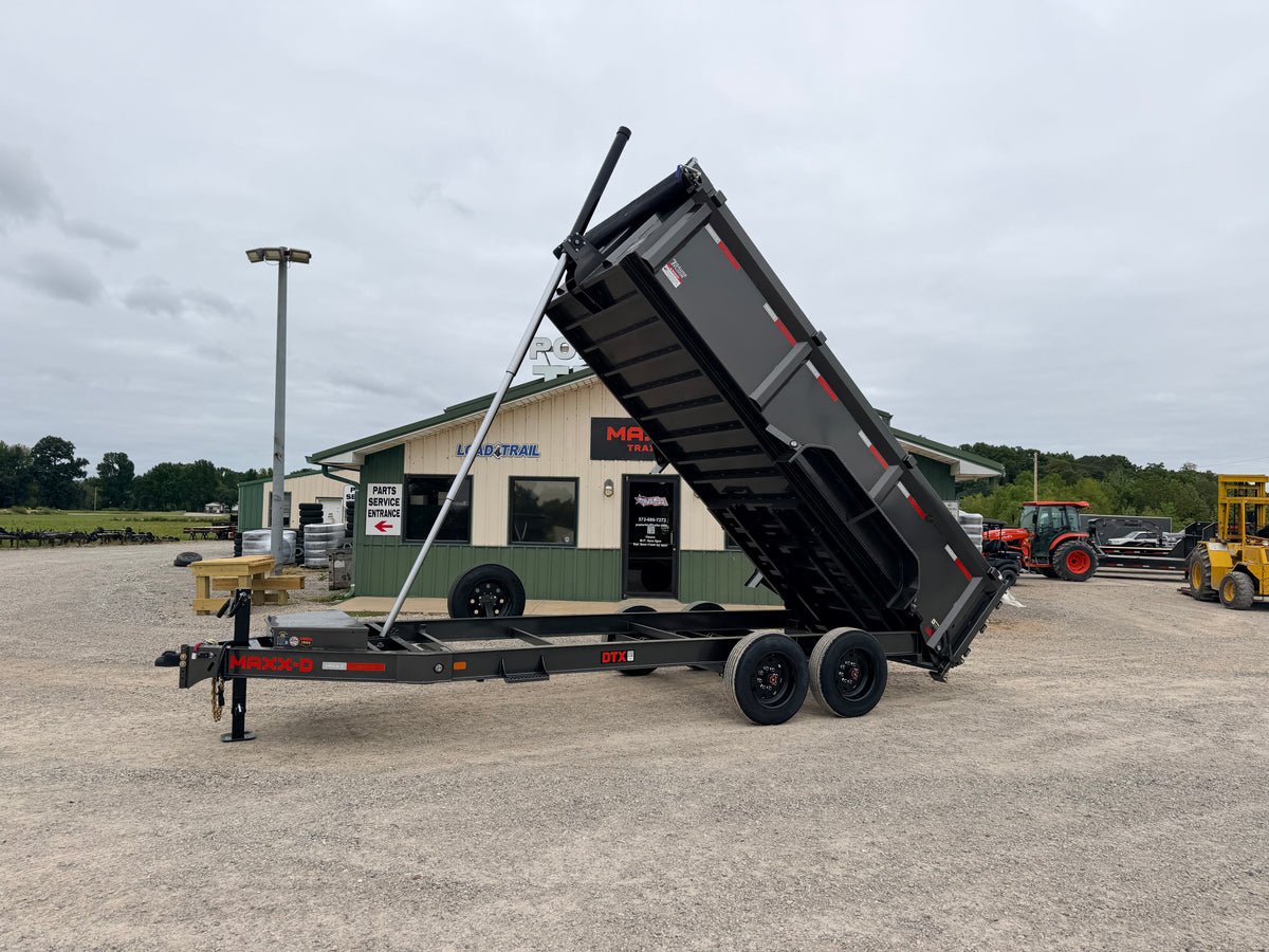 2027 New MAXX-D Trailers Dump Trailer | 83" X 16' | 16000 lb GVWR | Telescopic Cylinder | 3' Sides | DTB8316