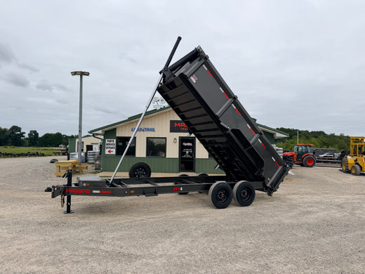 2027 New MAXX-D Trailers Dump Trailer | 83" X 16' | 16000 lb GVWR | Telescopic Cylinder | 3' Sides | DTB8316