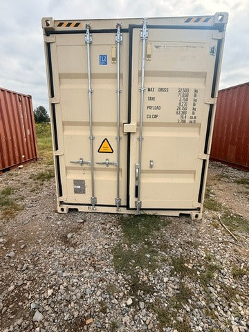 2025 Used Other Shipping Container | 40' x 8' x 9.5' | 404 lbs | Wind & Watertight | High Cube | 40