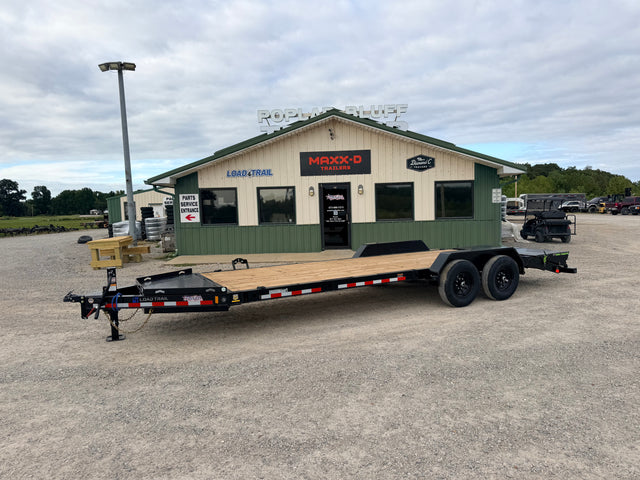 2026 New Load Trail Equipment Trailer | 83" X 22' | 14,000 lb GVWR | MAX Ramps w/ Dove | Toolbox | CB8322