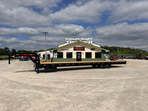 2027 New MAXX-D Gooseneck Trailer | 40' x 102" | 12000 lbs GVWR | Straight Deck | 8k Axles | GSB10240