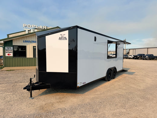 2027 New Anvil Cargo Trailer | 8.5' x 20' | 9990 GVWR | Concession/Vendor Package | Ramp Door | V-Nose
