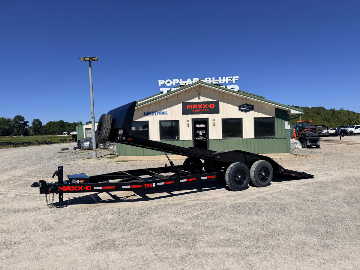 2027 New MAXX-D Tilt Trailer | 22' x 102" | 14,000 lb GVWR | Power Tilt | 12K Winch | T6X10222