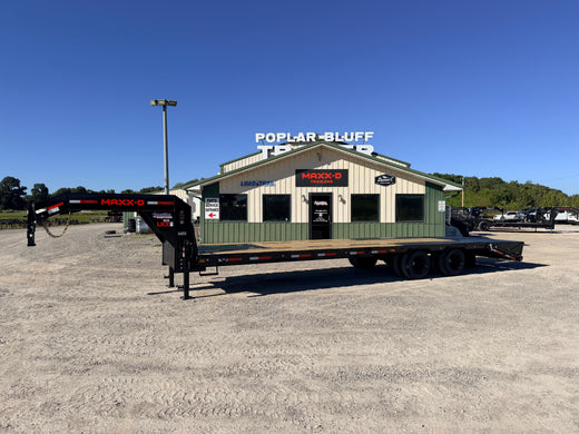 2027 New MAXX-D Gooseneck Trailer | 30' x 102" | 24000 GVWR | MAXX Ramps | 5' Dovetail | LKX10230