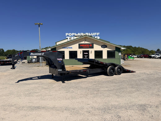 2026 New Diamond C Gooseneck Tilt Trailer | 24' x 102" | 23,000 GVWR | Power Tilt | Max Wide Package | HXD210GN