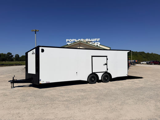 2027 New Anvil Enclosed Car Hauler Trailer | 8.5' x 24' | 9990 lbs GVWR | Escape Door | Blackout Package | Spread Torsion Axles